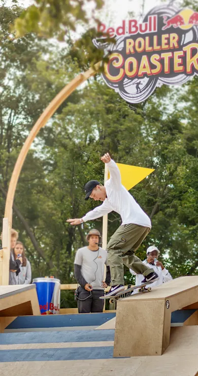 Carousel Slide Image of Red Bull Roller Coaster finals
