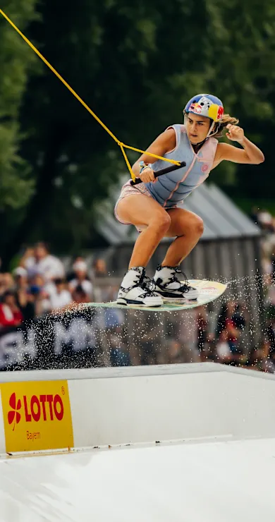 Carousel Slide Image of Munich Mash: Women's wakeboarding final