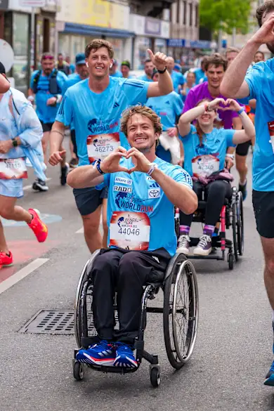 Carousel Slide Image of Global live (EN): Wings for Life World Run