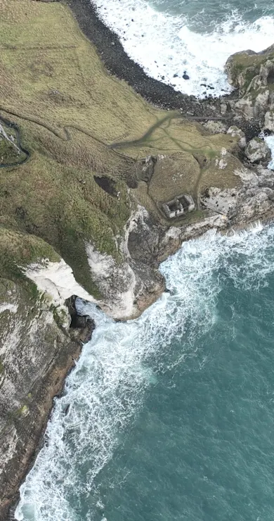 Carousel Slide Image of Cliff conquest in Northern Ireland