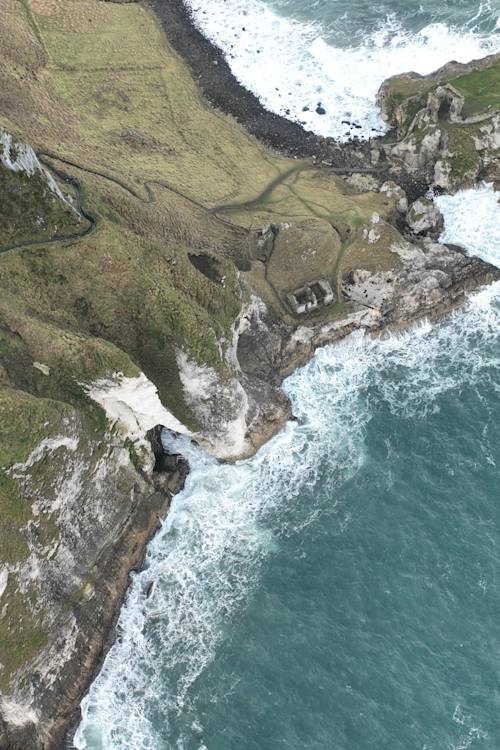 Cliff conquest in Northern Ireland