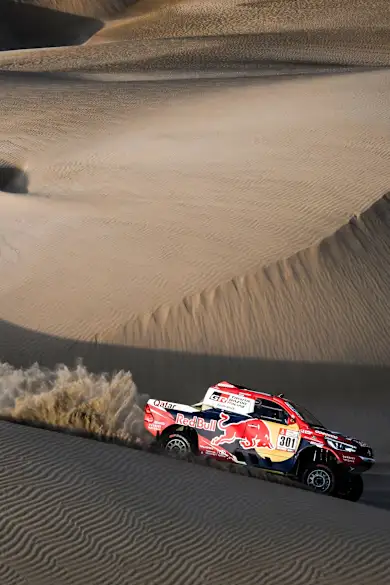 Carousel Slide Image of Nasser Al-Attiyah: teekond Dakarile