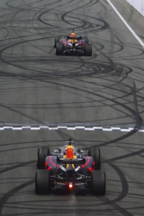Red Bull Racing showrun