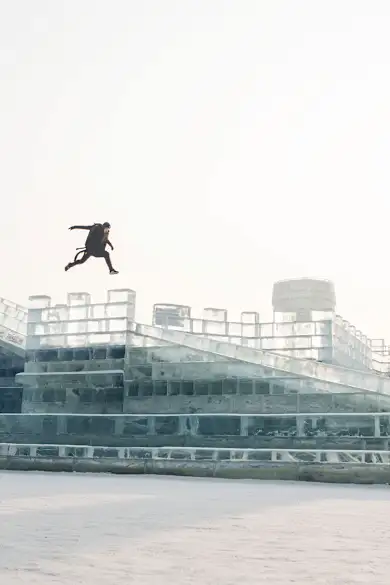 Carousel Slide Image of Freeze running