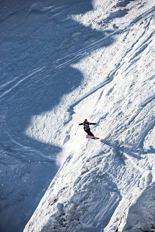 Women's winning ski run – Fieberbrunn