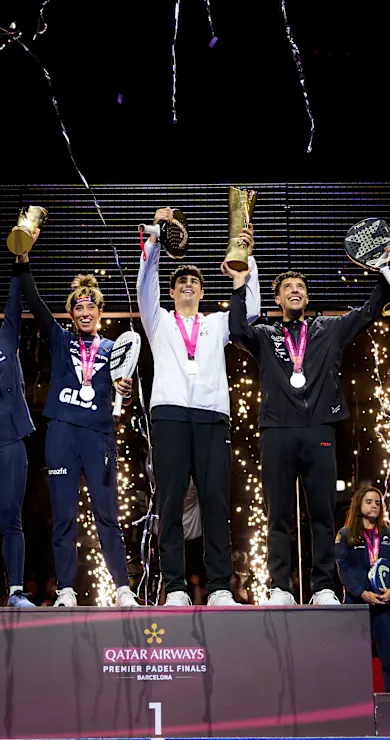 Carousel Slide Image of Premier Padel 2025 Finals Barcelona highlights