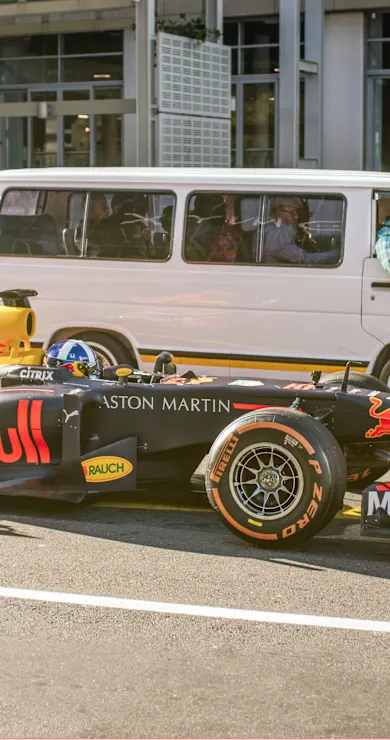 Carousel Slide Image of Coulthard vs taxi