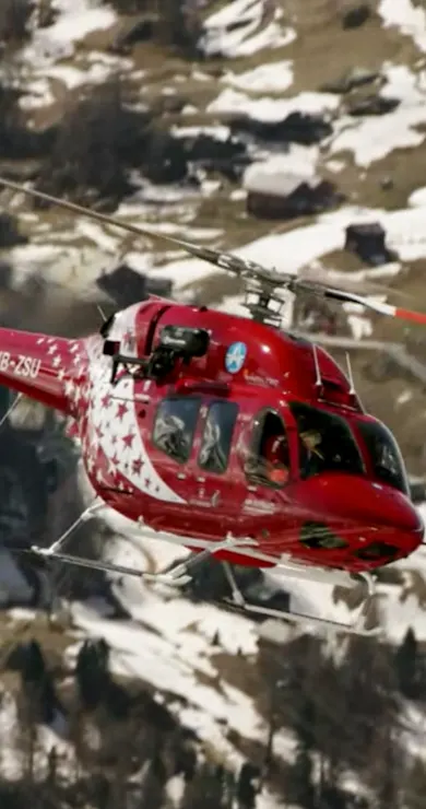 Carousel Slide Image of Filming from the chopper