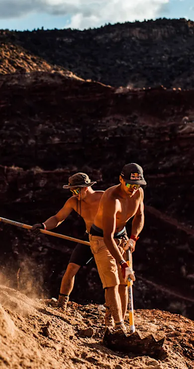 Carousel Slide Image of Constructing lines in Utah