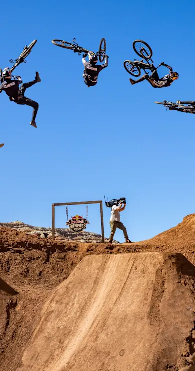 Carousel Slide Image of Bekijk de winnende run van Red Bull Rampage  20th anniversary