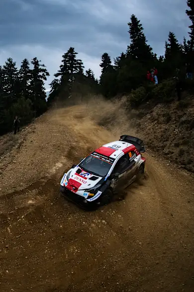 Carousel Slide Image of Ride with Acropolis Rally winner Kalle Rovanperä