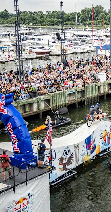 Carousel Slide Image of Red Bull Spin Off DC highlights