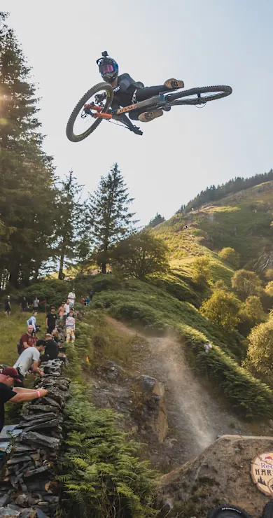 Carousel Slide Image of Bernard Kerr's winning run