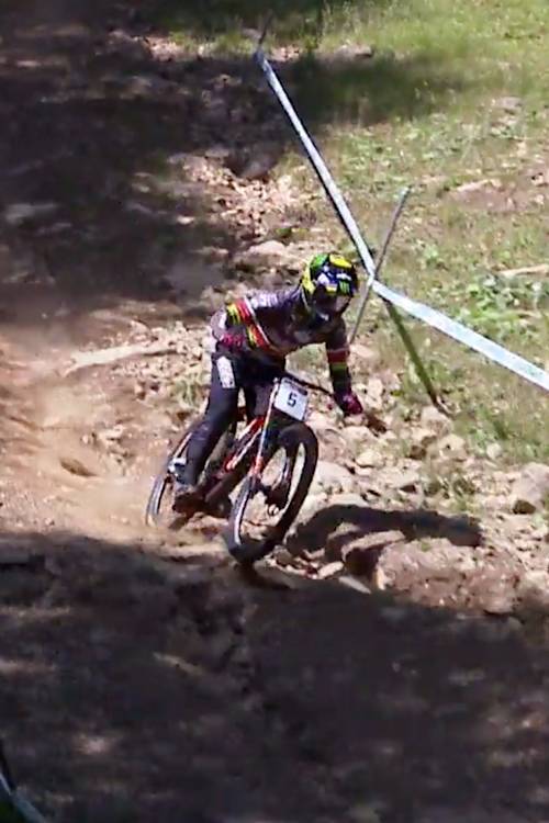 Men's DH qualifying, Mont-Sainte-Anne