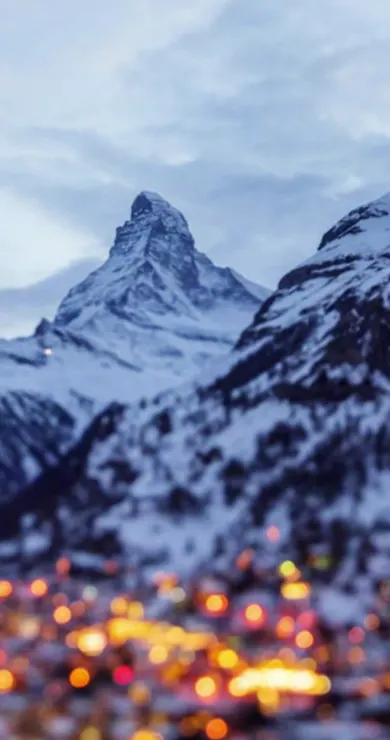 Carousel Slide Image of Matterhorn in timelapse