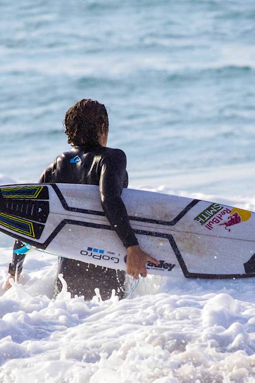 Surfing with Leo Fioravanti