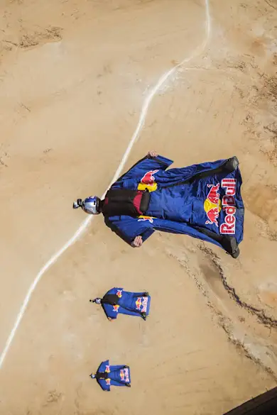 Carousel Slide Image of Petra BASE jump