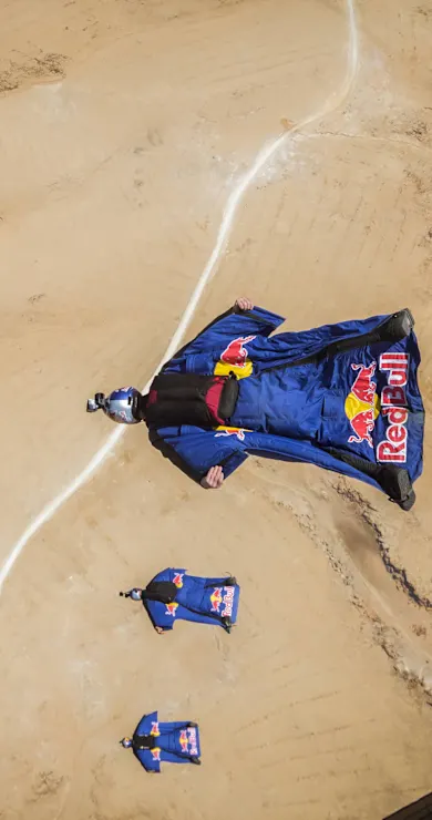 Carousel Slide Image of Petra BASE jump