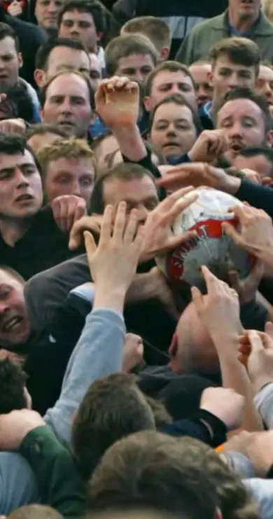 Carousel Slide Image of Making the Ball