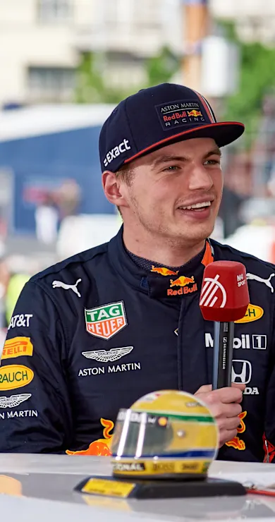 Carousel Slide Image of Max Verstappen's extreme interview