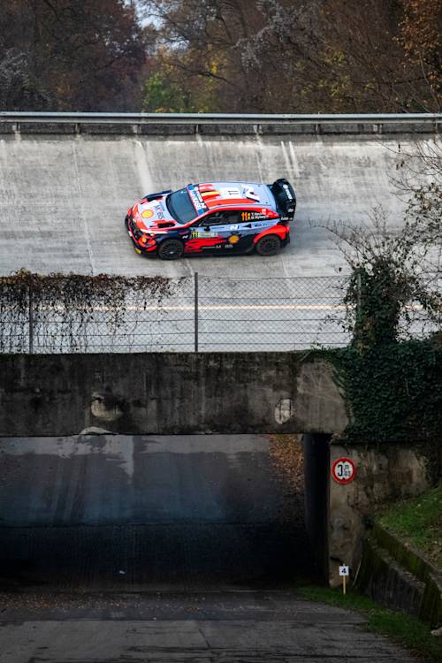 Best aerial action from Monza