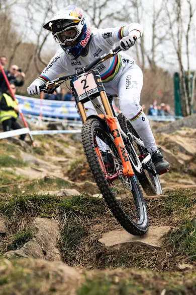 Carousel Slide Image of Myriam Nicole's downhill run – Lourdes