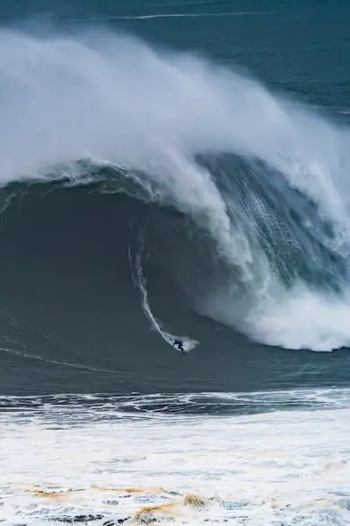Carousel Slide Image of Highlights from 2025-2026 TUDOR Nazaré Big Wave Challenge