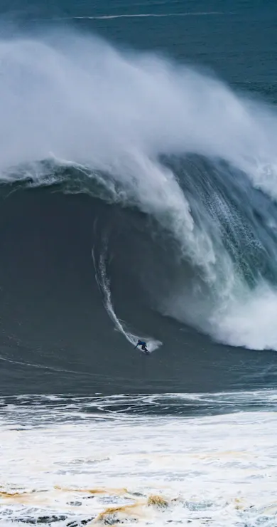 Carousel Slide Image of Highlights from 2025-2026 TUDOR Nazaré Big Wave Challenge