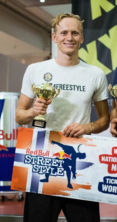 Carousel Slide Image of Erlend and Brynjar Fagerli's sibling rivalry