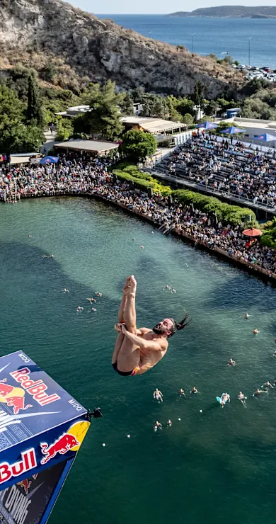 Carousel Slide Image of Red Bull Cliff Diving - Stop 1 Greece