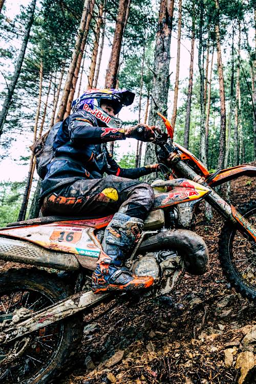 Riders take on the Carpathian Mountains