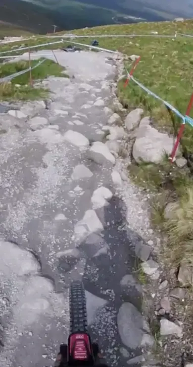 Carousel Slide Image of Fort William DH track explanation