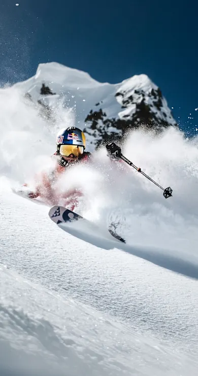 Carousel Slide Image of Ski podium runs – Verbier