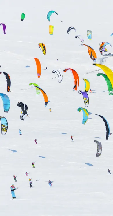 Carousel Slide Image of Snowkiting highlights
