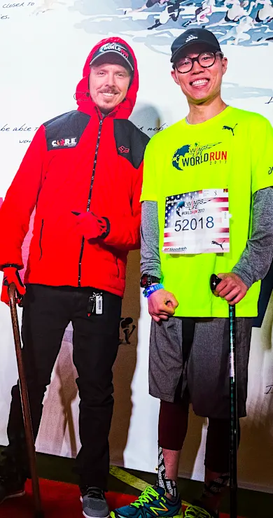 Carousel Slide Image of Wings for Life World Run | Aaron Baker