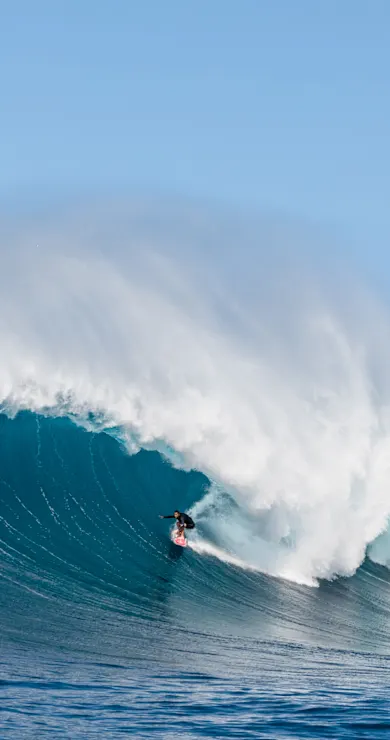 Carousel Slide Image of Filmer Ryan Moss takes us inside an epic sessions at Jaws