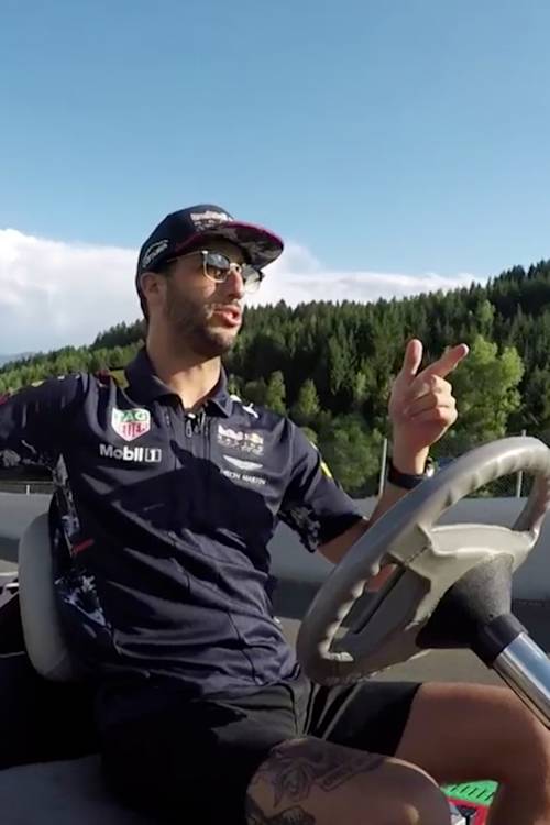 Daniel tours the Red Bull Ring