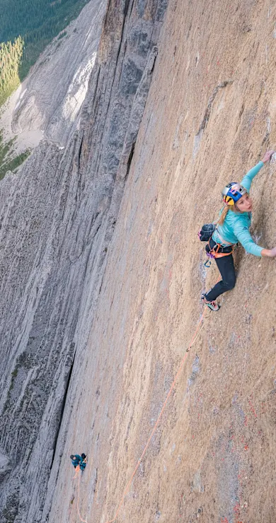 Carousel Slide Image of Sasha DiGiulian's Canadian trilogy