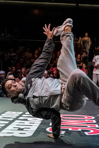 Carousel Slide Image of B-Boys final: Shane vs Stepper