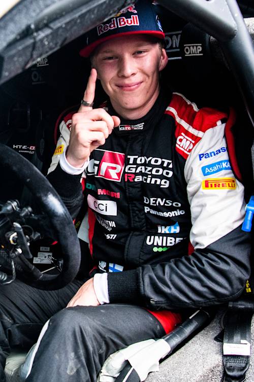 Kalle Rovanperä is WRC's youngest-ever champ