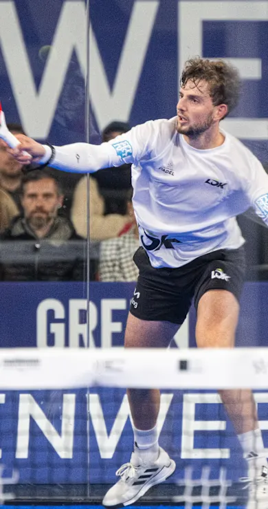 Carousel Slide Image of Mike Yanguas reveals a Kobe-inspired padel mindset