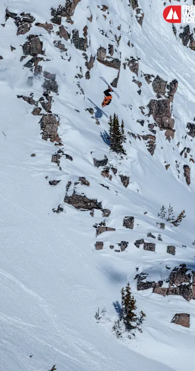 Carousel Slide Image of Kristofer Turdell's winning ski run POV – Canada
