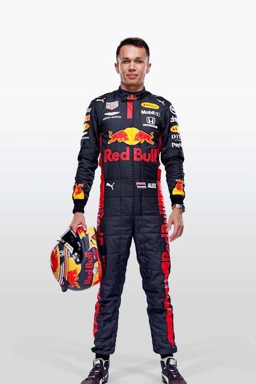 Alex Albon's 2020 helmet reveal